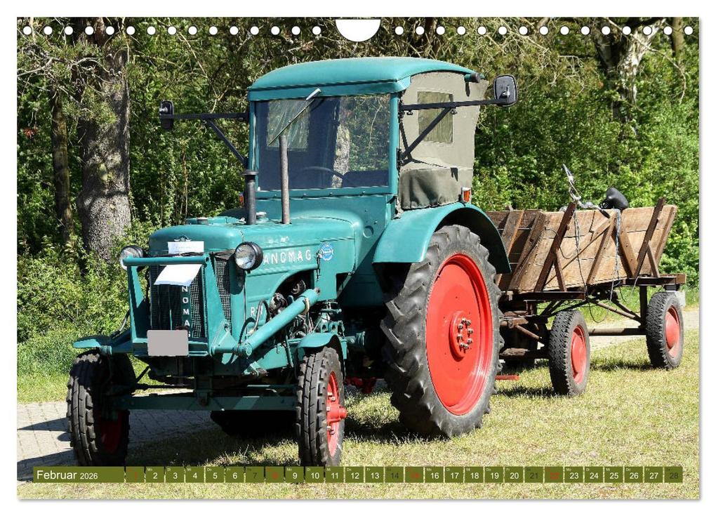 Weitere Ansicht: Traktoren - Altgediente Veteranen (Wandkalender 2026 DIN A4 quer), CALVENDO Monatskalender | Anja Bagunk, Calvendo