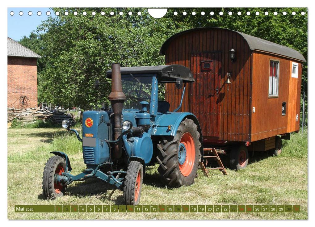 Weitere Ansicht: Traktoren - Altgediente Veteranen (Wandkalender 2026 DIN A4 quer), CALVENDO Monatskalender | Anja Bagunk, Calvendo