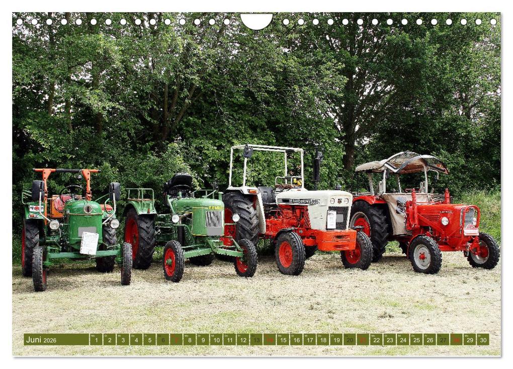 Weitere Ansicht: Traktoren - Altgediente Veteranen (Wandkalender 2026 DIN A4 quer), CALVENDO Monatskalender | Anja Bagunk, Calvendo