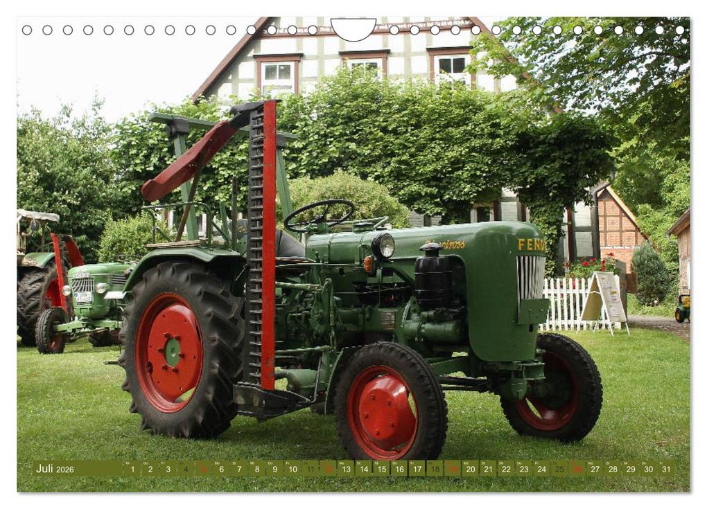 Weitere Ansicht: Traktoren - Altgediente Veteranen (Wandkalender 2026 DIN A4 quer), CALVENDO Monatskalender | Anja Bagunk, Calvendo