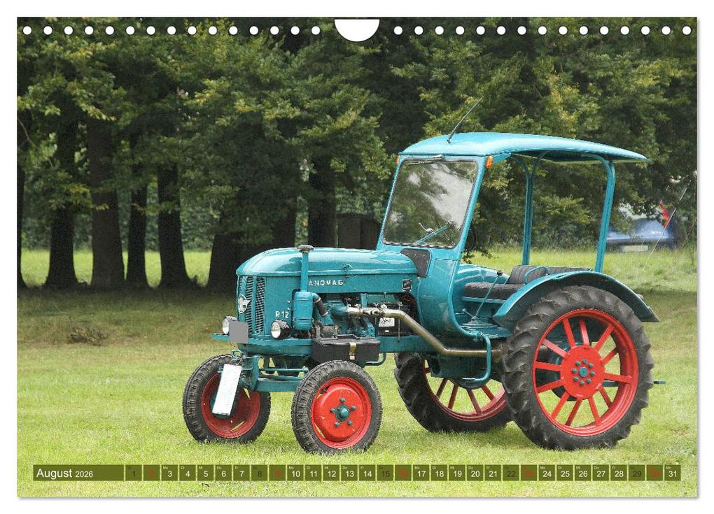 Weitere Ansicht: Traktoren - Altgediente Veteranen (Wandkalender 2026 DIN A4 quer), CALVENDO Monatskalender | Anja Bagunk, Calvendo