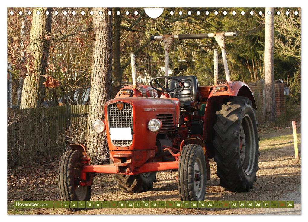 Weitere Ansicht: Traktoren - Altgediente Veteranen (Wandkalender 2026 DIN A4 quer), CALVENDO Monatskalender | Anja Bagunk, Calvendo