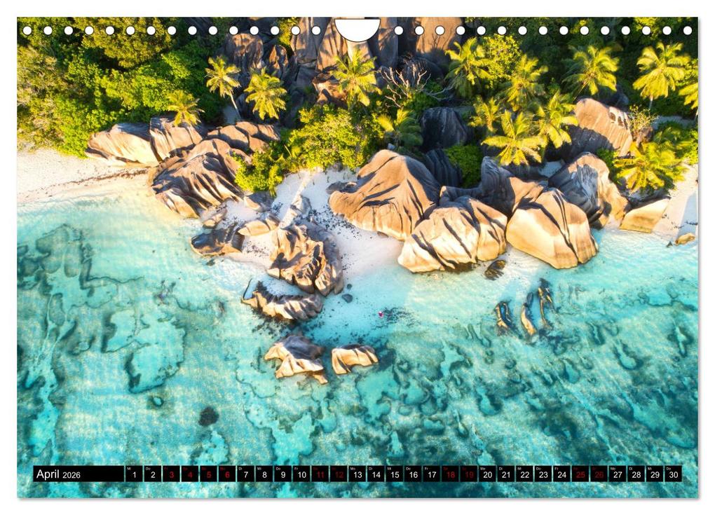 Weitere Ansicht: Seychellen Inselblicke (Wandkalender 2026 DIN A4 quer), CALVENDO Monatskalender | Jenny Sturm, Calvendo