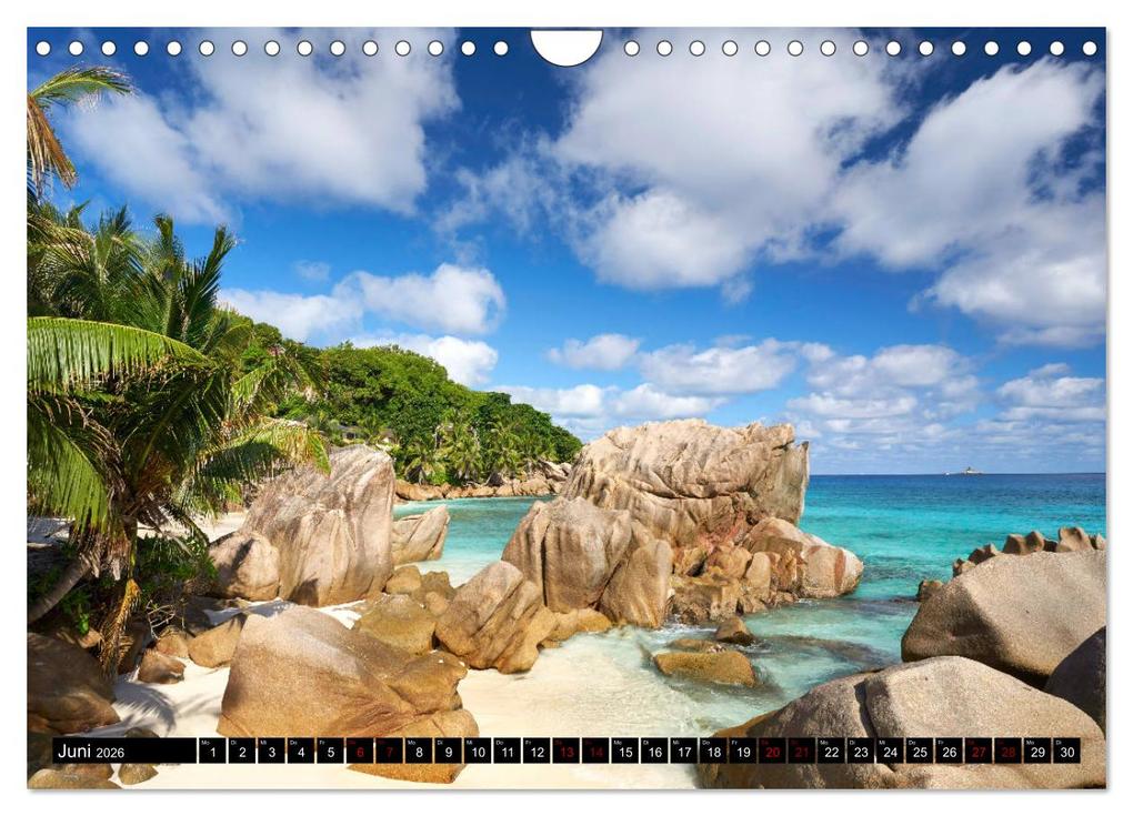Weitere Ansicht: Seychellen Inselblicke (Wandkalender 2026 DIN A4 quer), CALVENDO Monatskalender | Jenny Sturm, Calvendo
