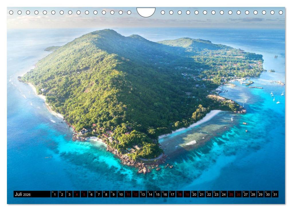 Weitere Ansicht: Seychellen Inselblicke (Wandkalender 2026 DIN A4 quer), CALVENDO Monatskalender | Jenny Sturm, Calvendo