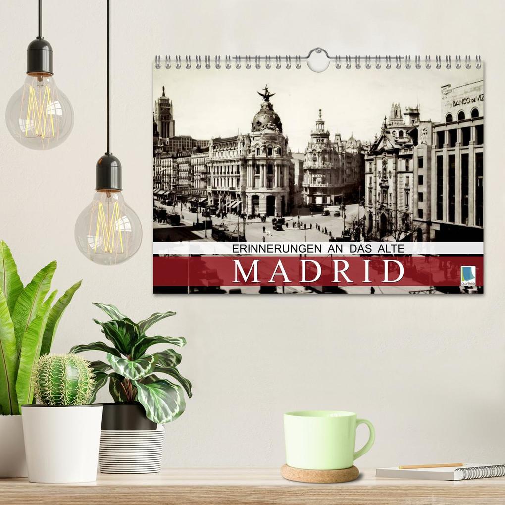 Weitere Ansicht: Erinnerungen an das alte Madrid (Wandkalender 2026 DIN A4 quer), CALVENDO Monatskalender | CALVENDO CALVENDO, Calvendo