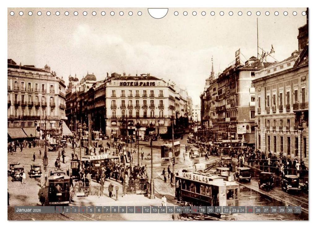 Weitere Ansicht: Erinnerungen an das alte Madrid (Wandkalender 2026 DIN A4 quer), CALVENDO Monatskalender | CALVENDO CALVENDO, Calvendo