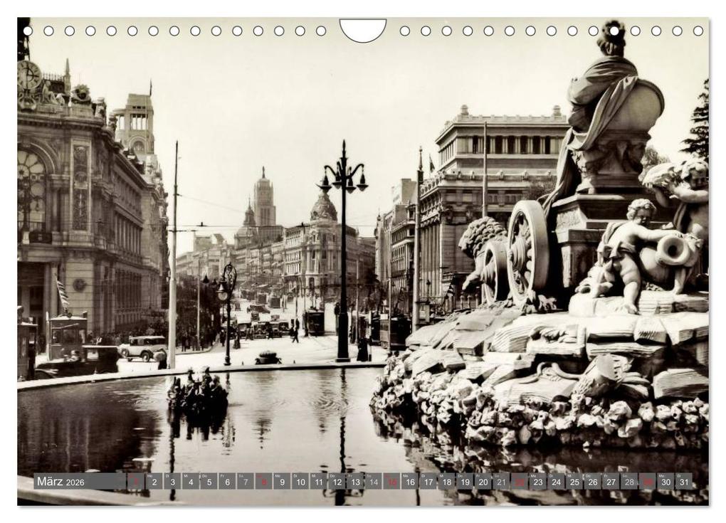 Weitere Ansicht: Erinnerungen an das alte Madrid (Wandkalender 2026 DIN A4 quer), CALVENDO Monatskalender | CALVENDO CALVENDO, Calvendo