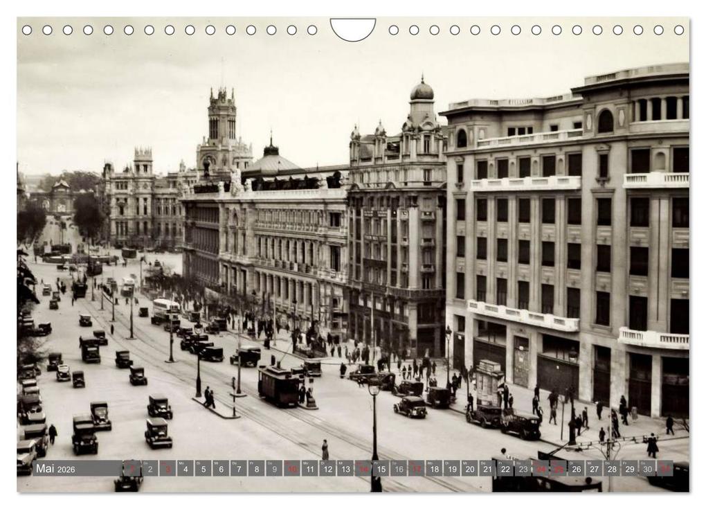 Weitere Ansicht: Erinnerungen an das alte Madrid (Wandkalender 2026 DIN A4 quer), CALVENDO Monatskalender | CALVENDO CALVENDO, Calvendo