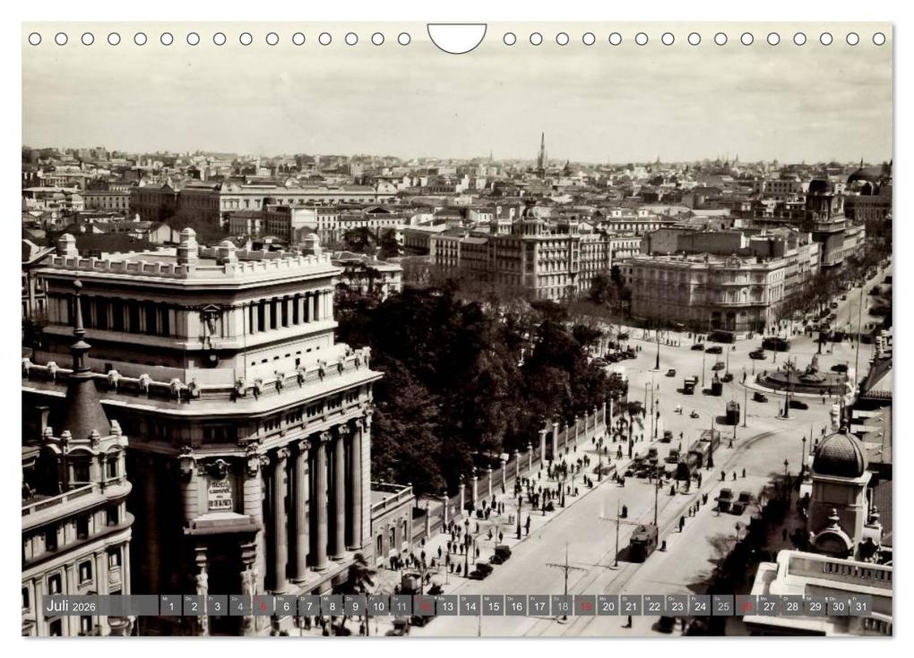 Weitere Ansicht: Erinnerungen an das alte Madrid (Wandkalender 2026 DIN A4 quer), CALVENDO Monatskalender | CALVENDO CALVENDO, Calvendo