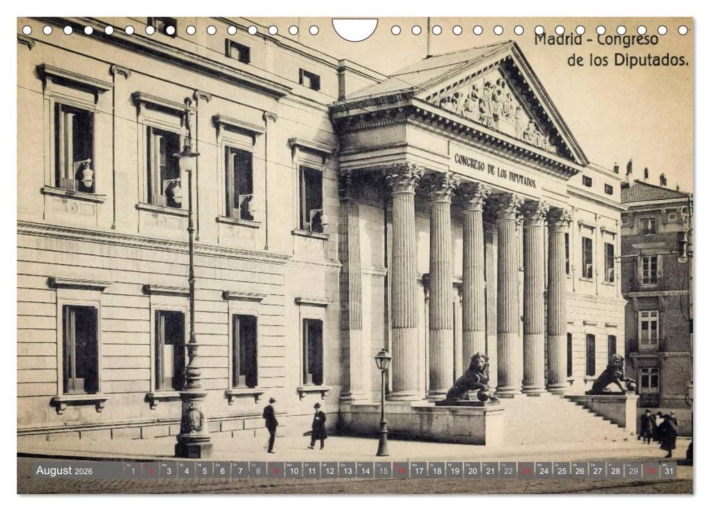 Weitere Ansicht: Erinnerungen an das alte Madrid (Wandkalender 2026 DIN A4 quer), CALVENDO Monatskalender | CALVENDO CALVENDO, Calvendo