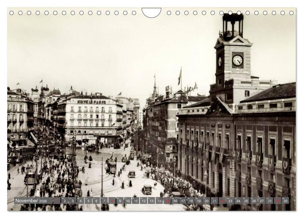 Weitere Ansicht: Erinnerungen an das alte Madrid (Wandkalender 2026 DIN A4 quer), CALVENDO Monatskalender | CALVENDO CALVENDO, Calvendo