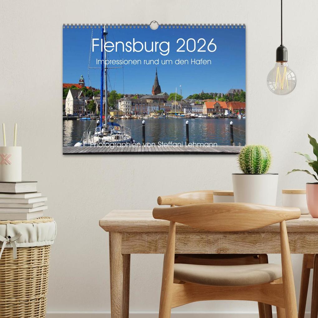 Weitere Ansicht: Flensburg 2026. Impressionen rund um den Hafen (Wandkalender 2026 DIN A3 quer), CALVENDO Monatskalender | Steffani Lehmann, Calvendo