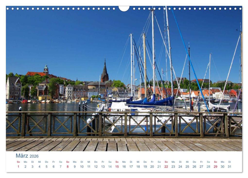 Weitere Ansicht: Flensburg 2026. Impressionen rund um den Hafen (Wandkalender 2026 DIN A3 quer), CALVENDO Monatskalender | Steffani Lehmann, Calvendo