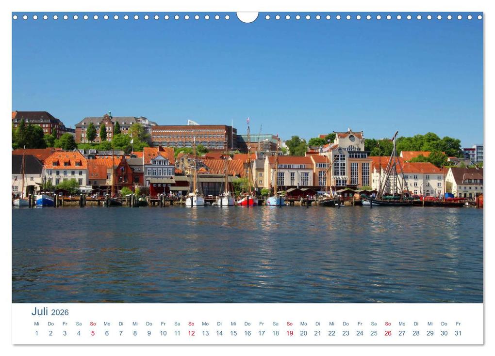 Weitere Ansicht: Flensburg 2026. Impressionen rund um den Hafen (Wandkalender 2026 DIN A3 quer), CALVENDO Monatskalender | Steffani Lehmann, Calvendo