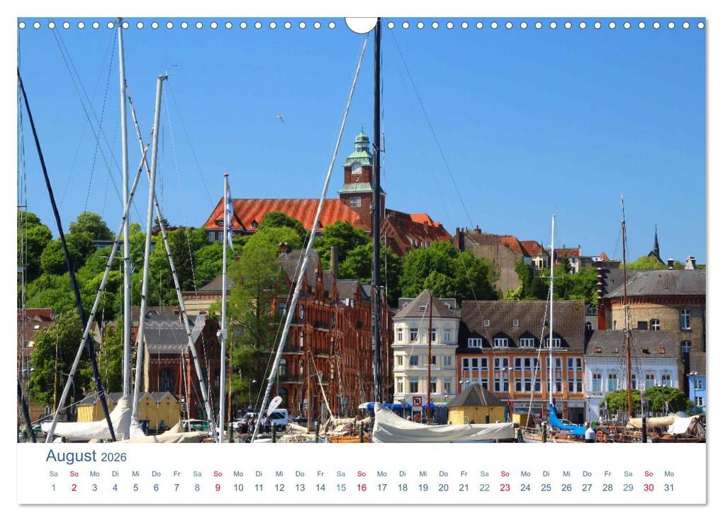 Weitere Ansicht: Flensburg 2026. Impressionen rund um den Hafen (Wandkalender 2026 DIN A3 quer), CALVENDO Monatskalender | Steffani Lehmann, Calvendo