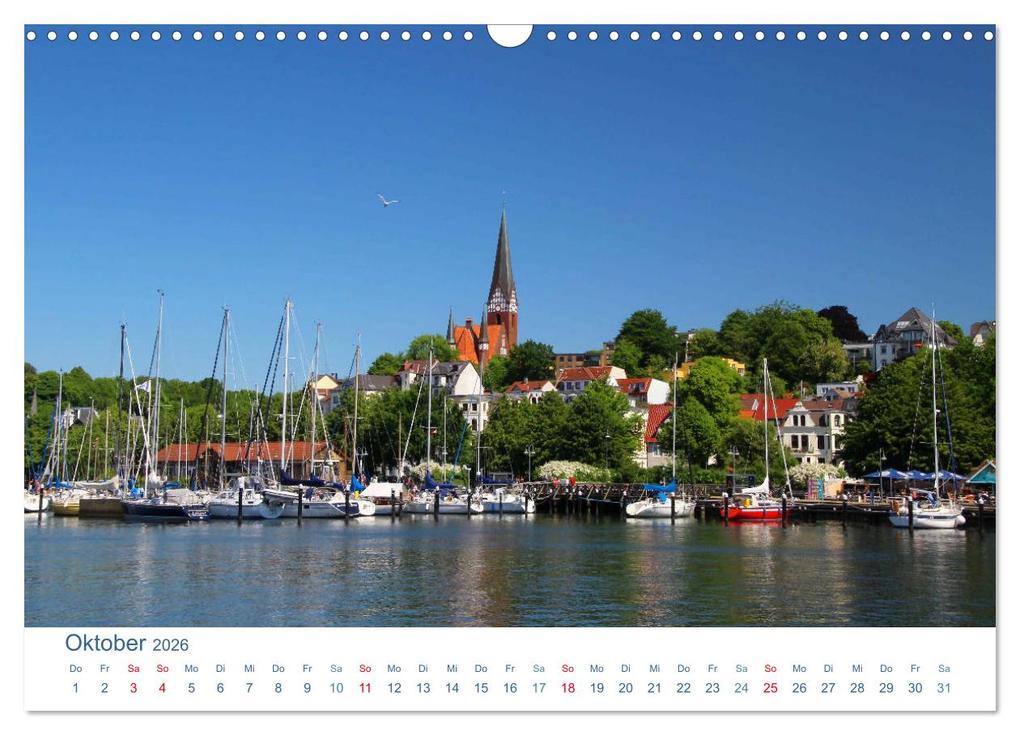 Weitere Ansicht: Flensburg 2026. Impressionen rund um den Hafen (Wandkalender 2026 DIN A3 quer), CALVENDO Monatskalender | Steffani Lehmann, Calvendo