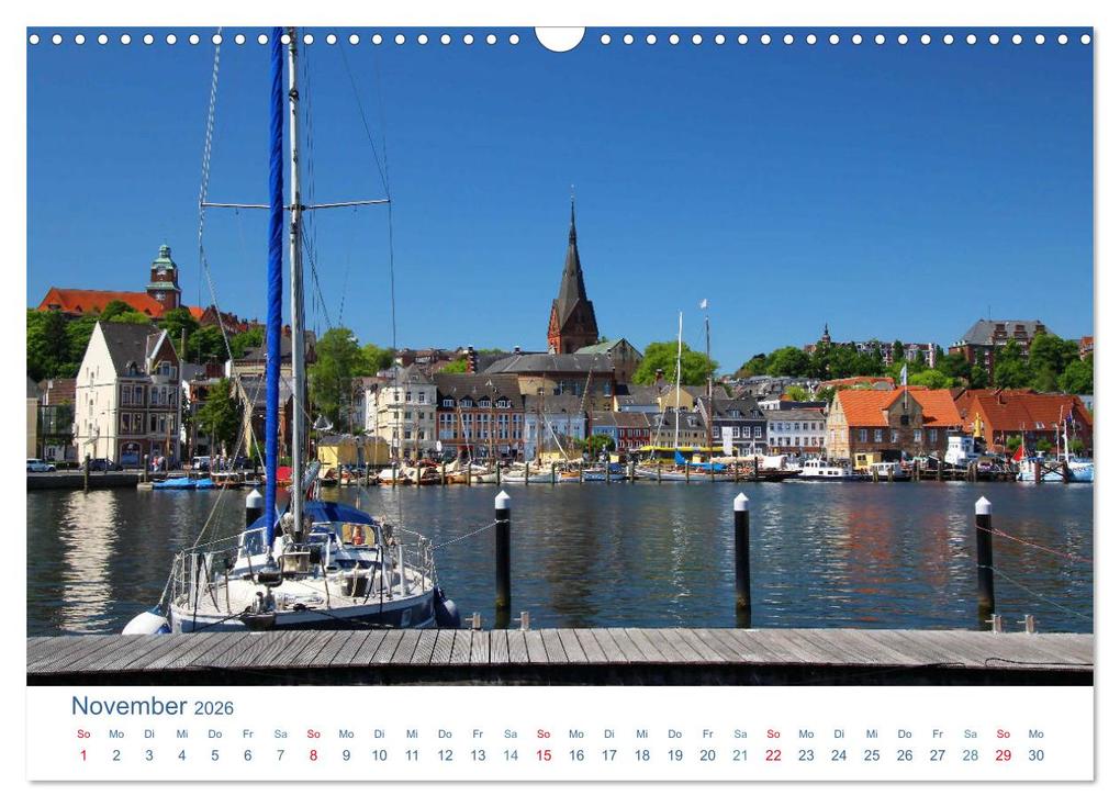 Weitere Ansicht: Flensburg 2026. Impressionen rund um den Hafen (Wandkalender 2026 DIN A3 quer), CALVENDO Monatskalender | Steffani Lehmann, Calvendo