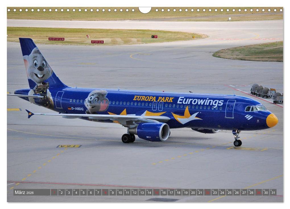 Weitere Ansicht: Flugzeuge zwischen Himmel und Erde (Wandkalender 2026 DIN A3 quer), CALVENDO Monatskalender | Matthias Merz, Calvendo