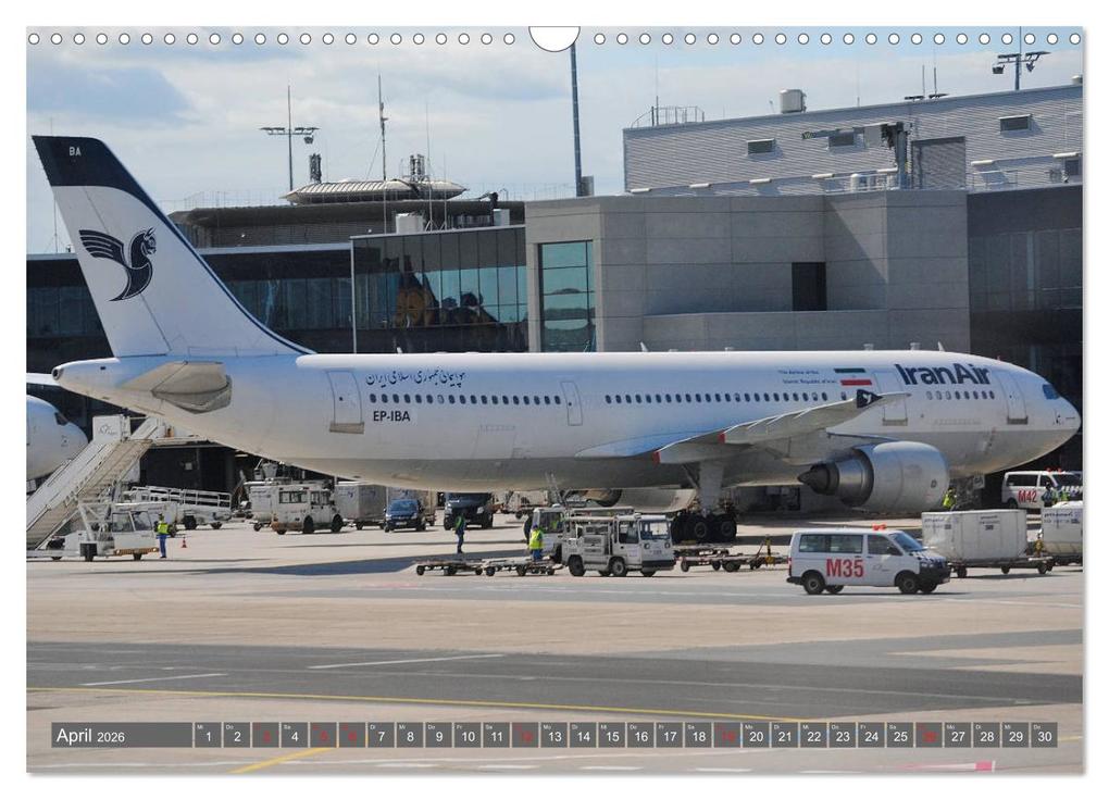 Weitere Ansicht: Flugzeuge zwischen Himmel und Erde (Wandkalender 2026 DIN A3 quer), CALVENDO Monatskalender | Matthias Merz, Calvendo