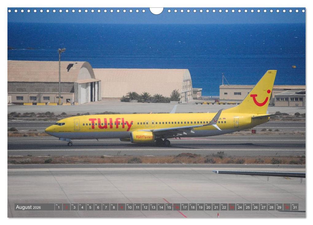 Weitere Ansicht: Flugzeuge zwischen Himmel und Erde (Wandkalender 2026 DIN A3 quer), CALVENDO Monatskalender | Matthias Merz, Calvendo