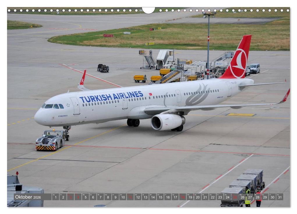 Weitere Ansicht: Flugzeuge zwischen Himmel und Erde (Wandkalender 2026 DIN A3 quer), CALVENDO Monatskalender | Matthias Merz, Calvendo