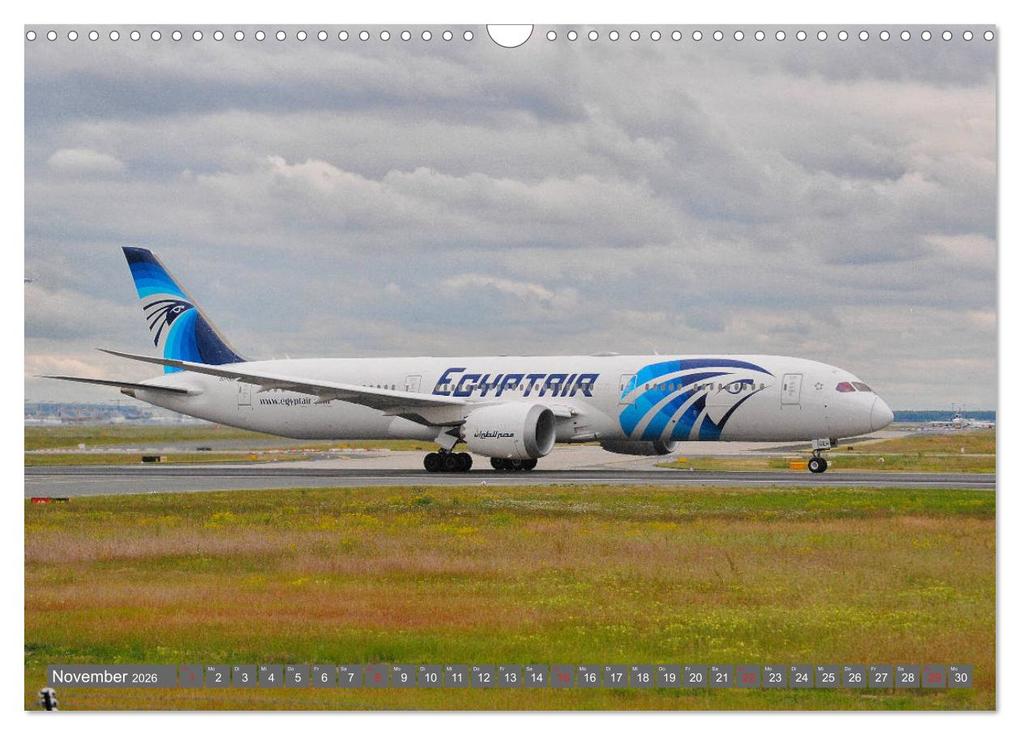 Weitere Ansicht: Flugzeuge zwischen Himmel und Erde (Wandkalender 2026 DIN A3 quer), CALVENDO Monatskalender | Matthias Merz, Calvendo