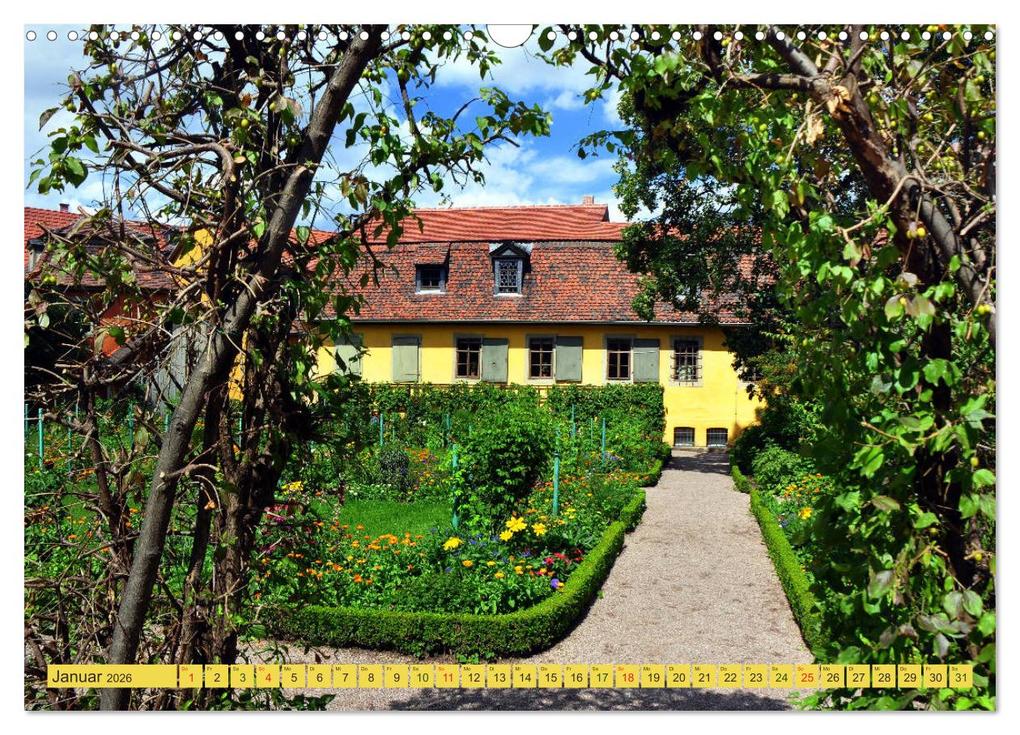 Weitere Ansicht: Weimar - Dichterstadt (Wandkalender 2026 DIN A3 quer), CALVENDO Monatskalender | Pia Thauwald, Calvendo