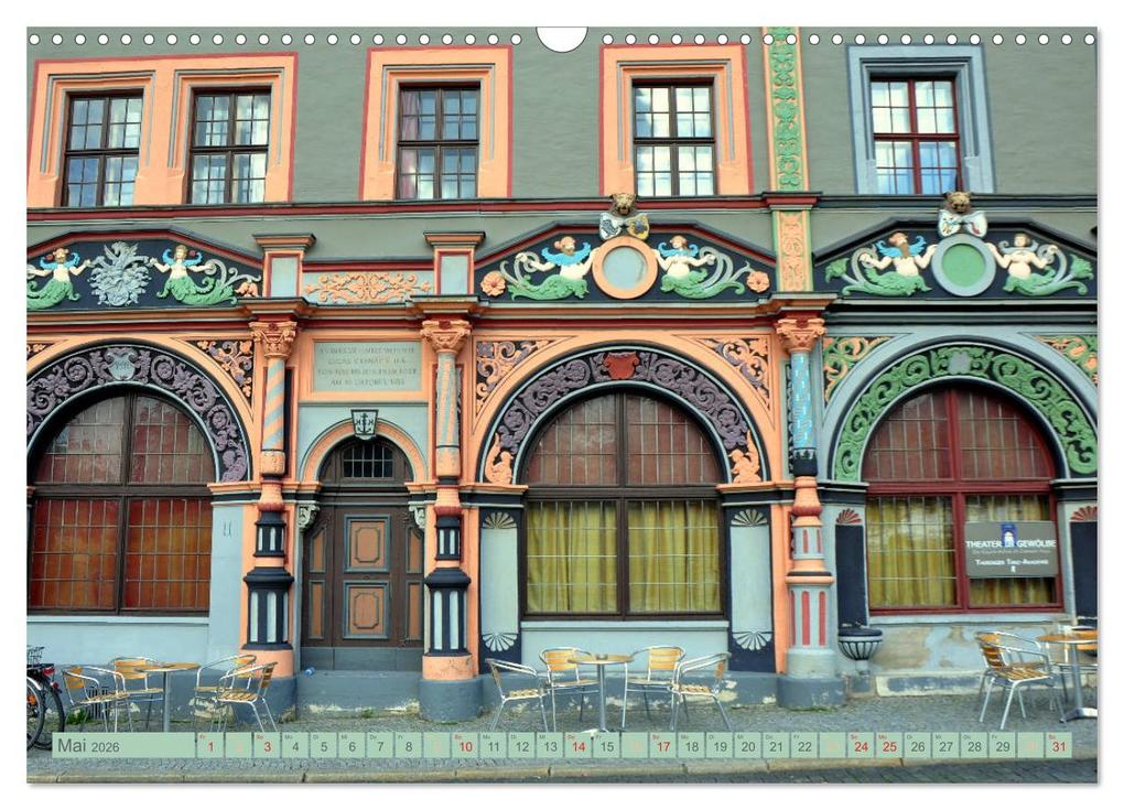 Weitere Ansicht: Weimar - Dichterstadt (Wandkalender 2026 DIN A3 quer), CALVENDO Monatskalender | Pia Thauwald, Calvendo