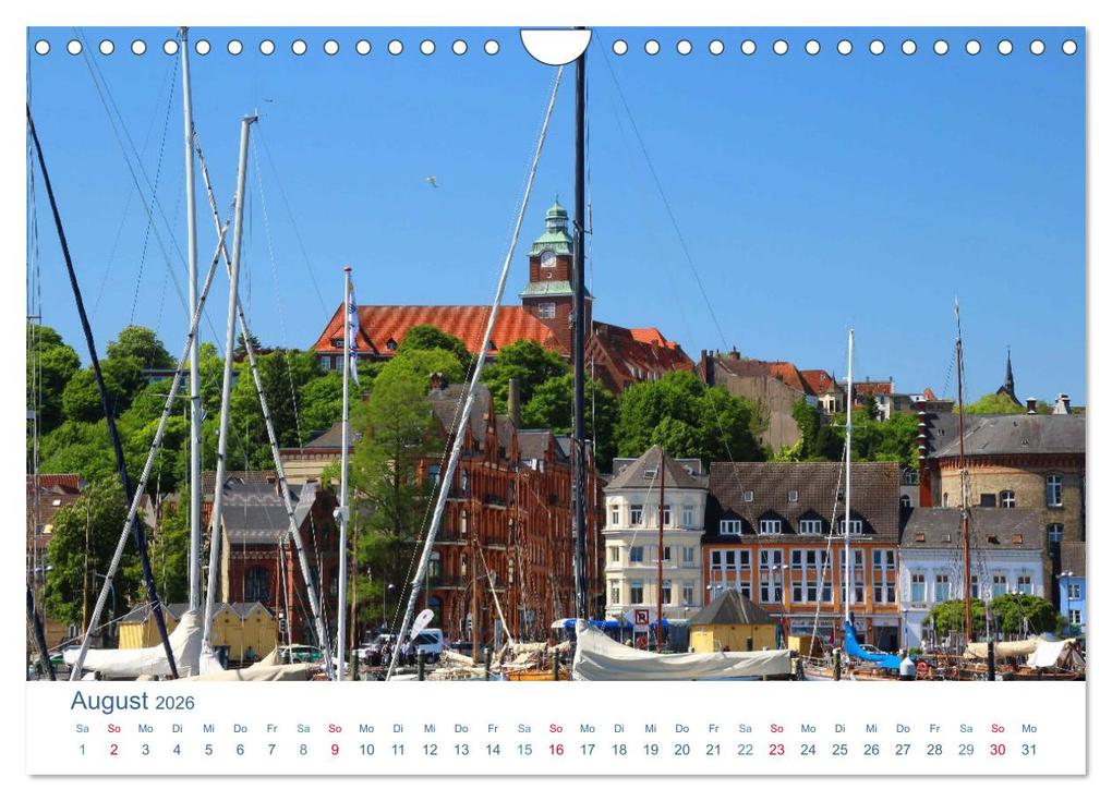 Weitere Ansicht: Flensburg 2026. Impressionen rund um den Hafen (Wandkalender 2026 DIN A4 quer), CALVENDO Monatskalender | Steffani Lehmann, Calvendo