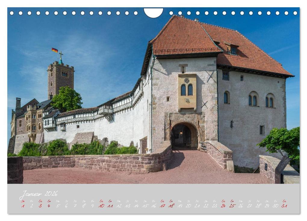 Weitere Ansicht: Thüringer Wald Das Grüne Herz Deutschlands (Wandkalender 2026 DIN A4 quer), CALVENDO Monatskalender | Prime Selection, Calvendo