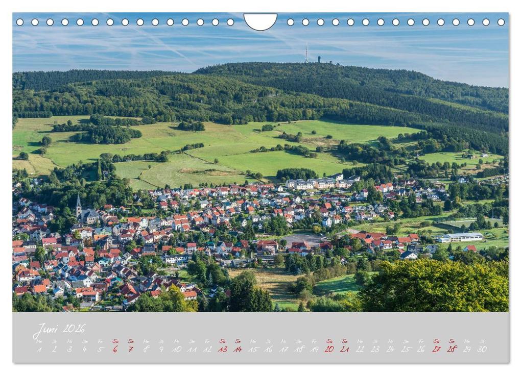 Weitere Ansicht: Thüringer Wald Das Grüne Herz Deutschlands (Wandkalender 2026 DIN A4 quer), CALVENDO Monatskalender | Prime Selection, Calvendo