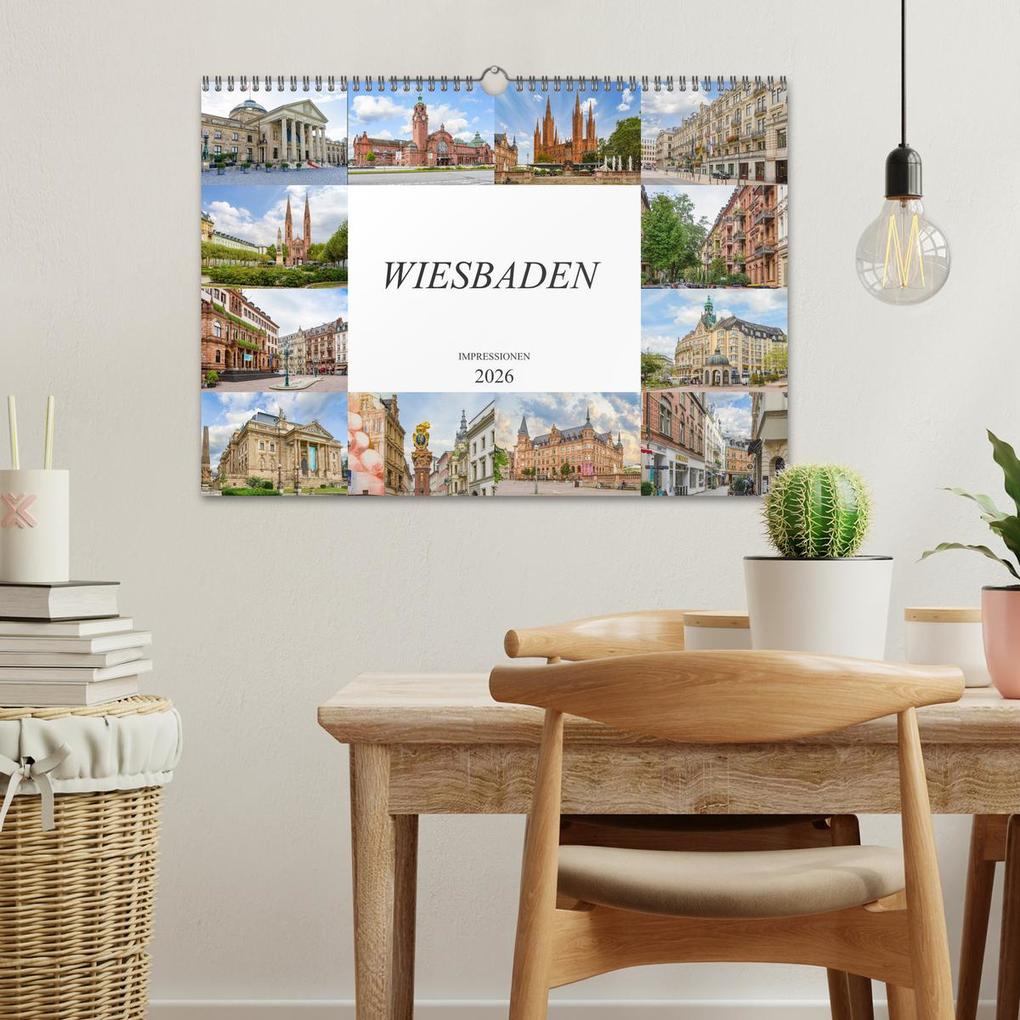 Weitere Ansicht: Wiesbaden Impressionen (Wandkalender 2026 DIN A3 quer), CALVENDO Monatskalender | Dirk Meutzner, Calvendo