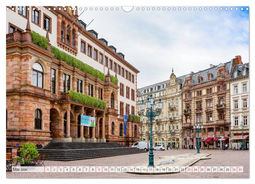 Weitere Ansicht: Wiesbaden Impressionen (Wandkalender 2026 DIN A3 quer), CALVENDO Monatskalender | Dirk Meutzner, Calvendo