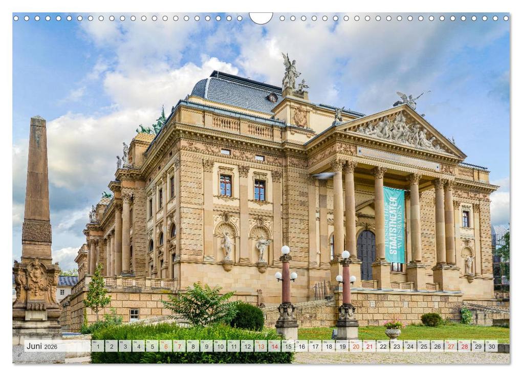 Weitere Ansicht: Wiesbaden Impressionen (Wandkalender 2026 DIN A3 quer), CALVENDO Monatskalender | Dirk Meutzner, Calvendo