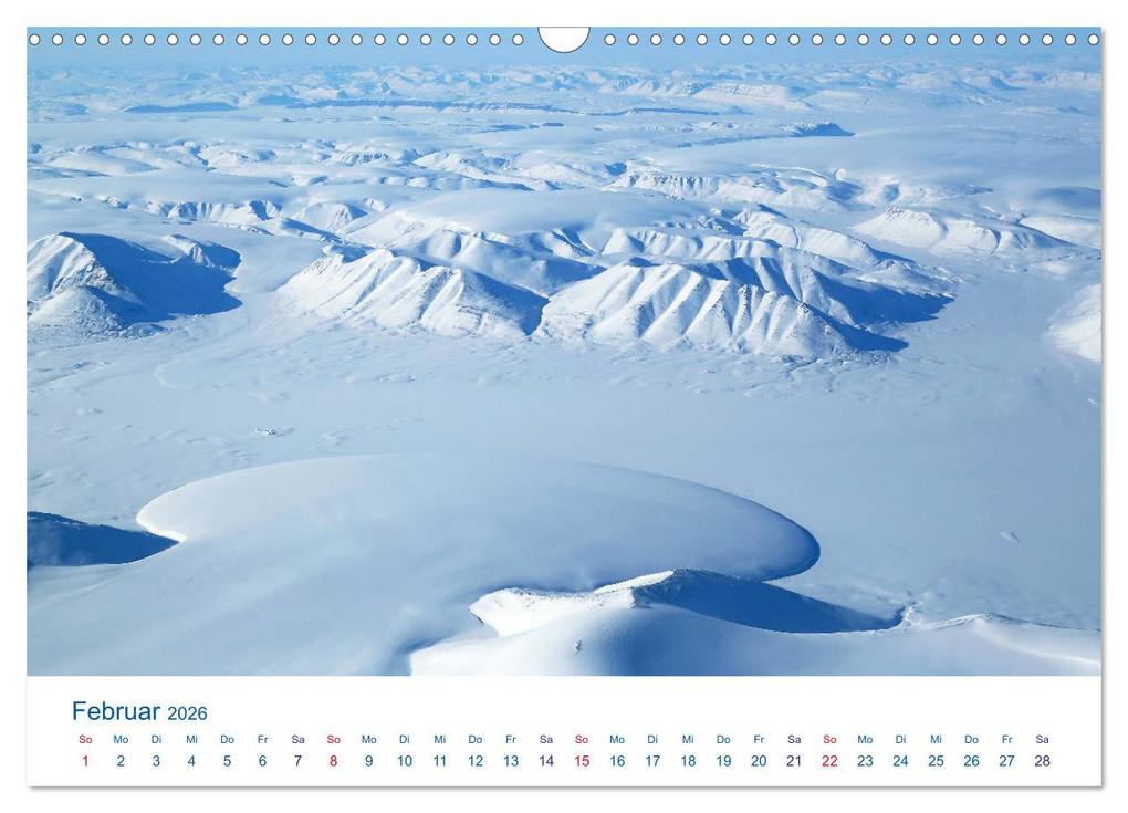 Weitere Ansicht: Polarflug Kurs Nordpol (Wandkalender 2026 DIN A3 quer), CALVENDO Monatskalender | Rainer Spoddig, Calvendo