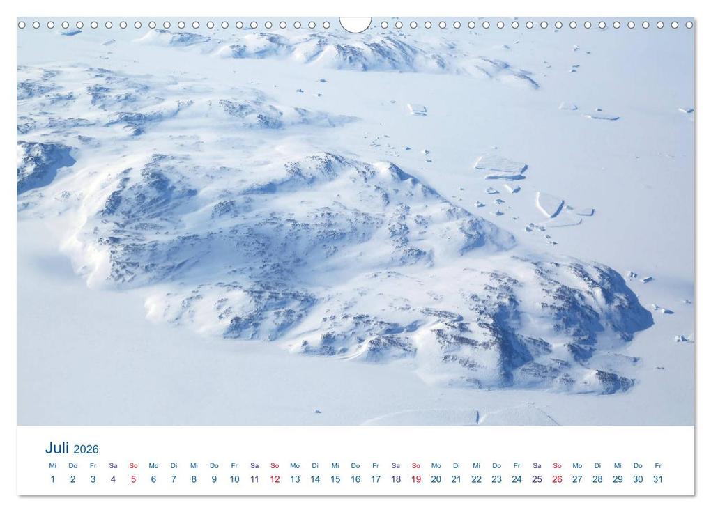 Weitere Ansicht: Polarflug Kurs Nordpol (Wandkalender 2026 DIN A3 quer), CALVENDO Monatskalender | Rainer Spoddig, Calvendo
