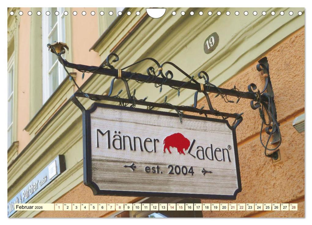 Weitere Ansicht: Unterwegs in Landshut (Wandkalender 2026 DIN A4 quer), CALVENDO Monatskalender | Angelika Keller, Calvendo