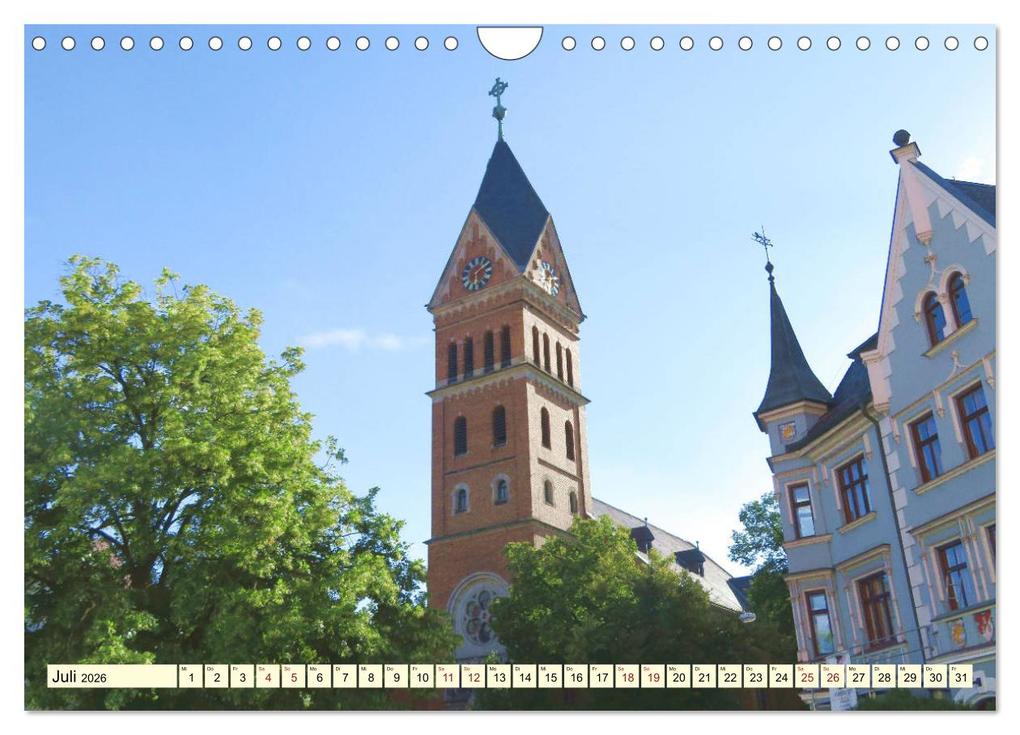 Weitere Ansicht: Unterwegs in Landshut (Wandkalender 2026 DIN A4 quer), CALVENDO Monatskalender | Angelika Keller, Calvendo