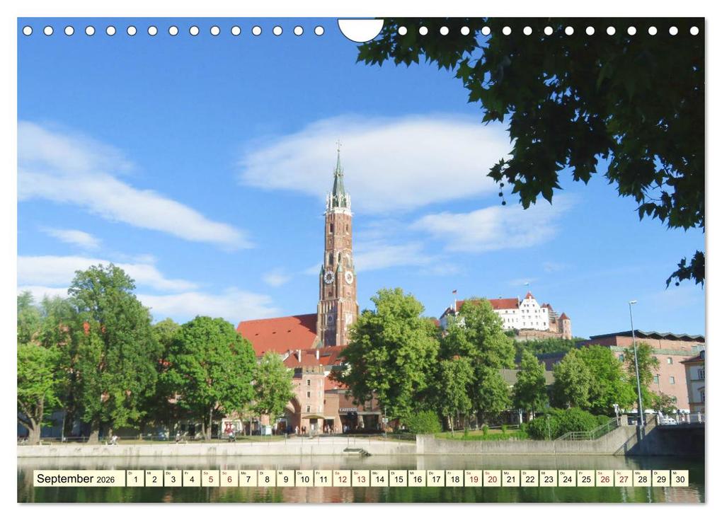 Weitere Ansicht: Unterwegs in Landshut (Wandkalender 2026 DIN A4 quer), CALVENDO Monatskalender | Angelika Keller, Calvendo