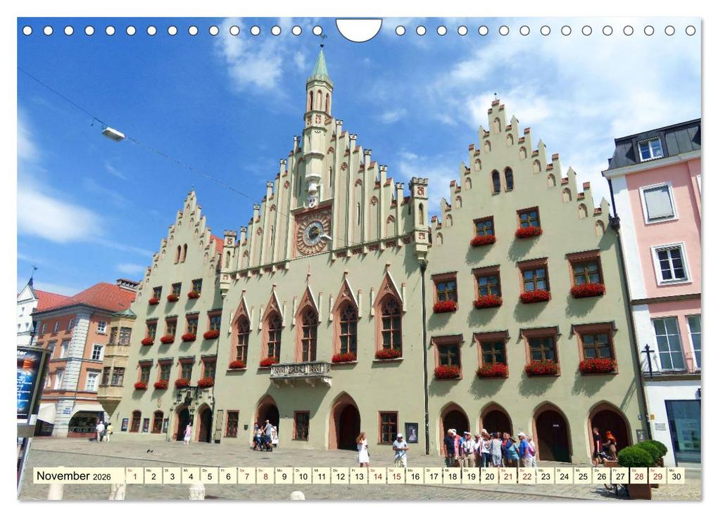 Weitere Ansicht: Unterwegs in Landshut (Wandkalender 2026 DIN A4 quer), CALVENDO Monatskalender | Angelika Keller, Calvendo