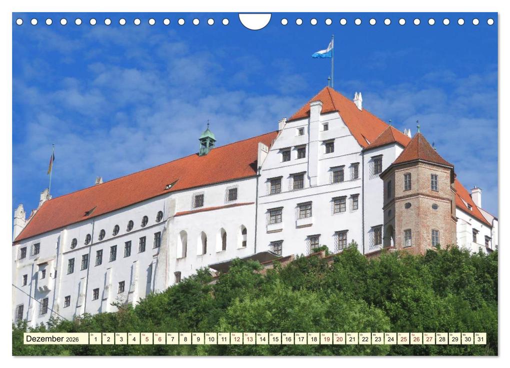 Weitere Ansicht: Unterwegs in Landshut (Wandkalender 2026 DIN A4 quer), CALVENDO Monatskalender | Angelika Keller, Calvendo