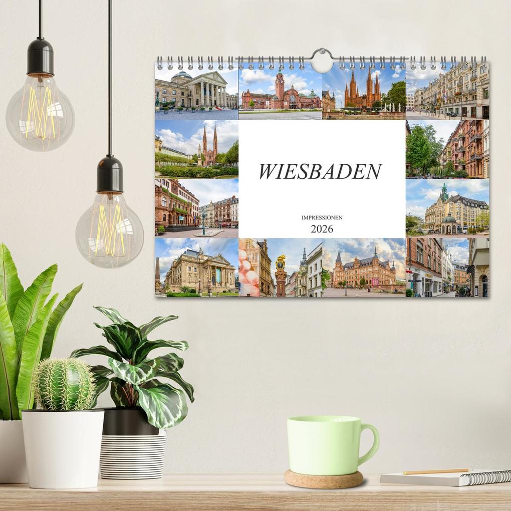 Weitere Ansicht: Wiesbaden Impressionen (Wandkalender 2026 DIN A4 quer), CALVENDO Monatskalender | Dirk Meutzner, Calvendo