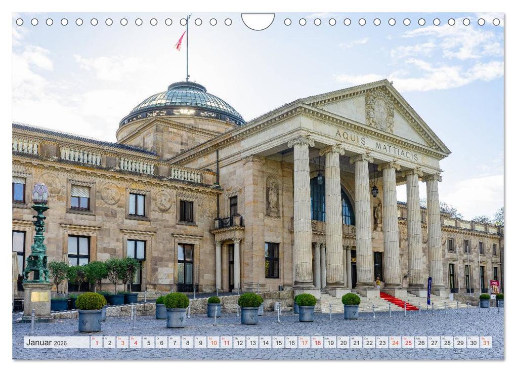 Weitere Ansicht: Wiesbaden Impressionen (Wandkalender 2026 DIN A4 quer), CALVENDO Monatskalender | Dirk Meutzner, Calvendo