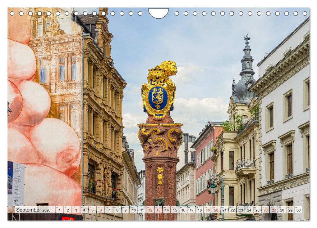 Weitere Ansicht: Wiesbaden Impressionen (Wandkalender 2026 DIN A4 quer), CALVENDO Monatskalender | Dirk Meutzner, Calvendo