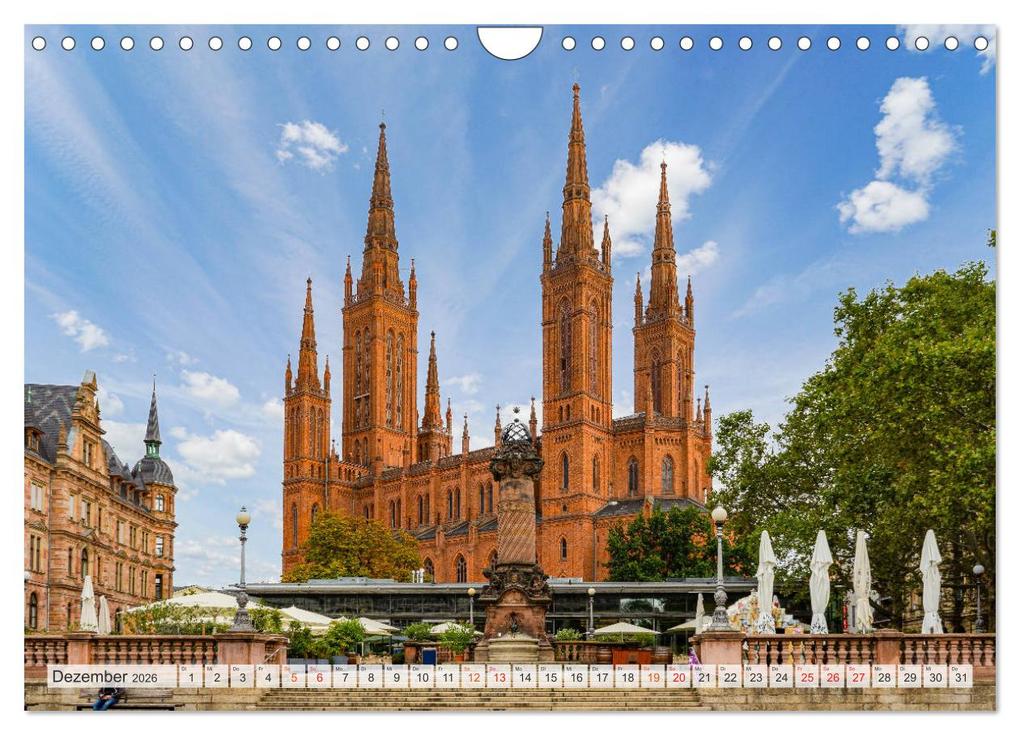 Weitere Ansicht: Wiesbaden Impressionen (Wandkalender 2026 DIN A4 quer), CALVENDO Monatskalender | Dirk Meutzner, Calvendo