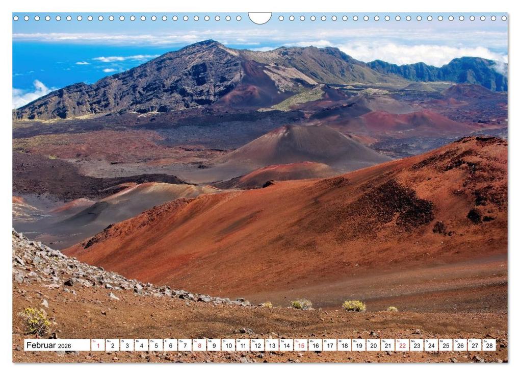 Weitere Ansicht: Hawaii - Vulkan- und Inselparadies im Pazifik (Wandkalender 2026 DIN A3 quer), CALVENDO Monatskalender | Sandra Schänzer, Calvendo
