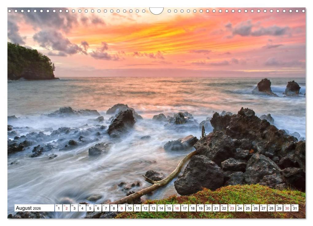 Weitere Ansicht: Hawaii - Vulkan- und Inselparadies im Pazifik (Wandkalender 2026 DIN A3 quer), CALVENDO Monatskalender | Sandra Schänzer, Calvendo