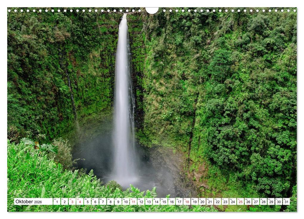 Weitere Ansicht: Hawaii - Vulkan- und Inselparadies im Pazifik (Wandkalender 2026 DIN A3 quer), CALVENDO Monatskalender | Sandra Schänzer, Calvendo