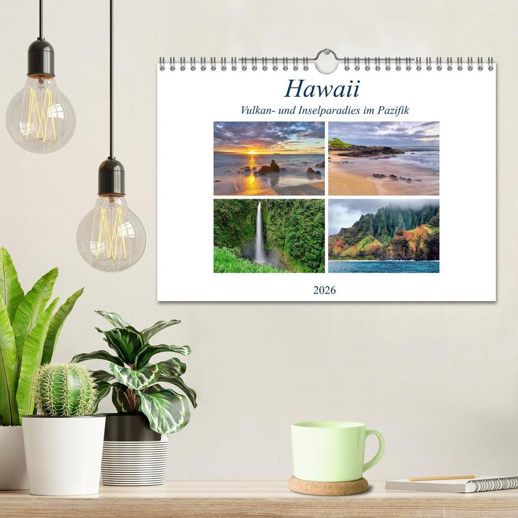 Weitere Ansicht: Hawaii - Vulkan- und Inselparadies im Pazifik (Wandkalender 2026 DIN A4 quer), CALVENDO Monatskalender | Sandra Schänzer, Calvendo